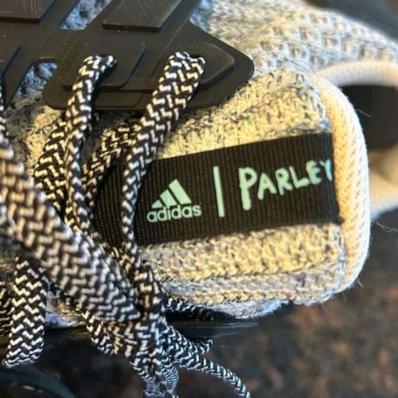 adidas Gray and Black Athletic Shoes - Picture 6 of 7